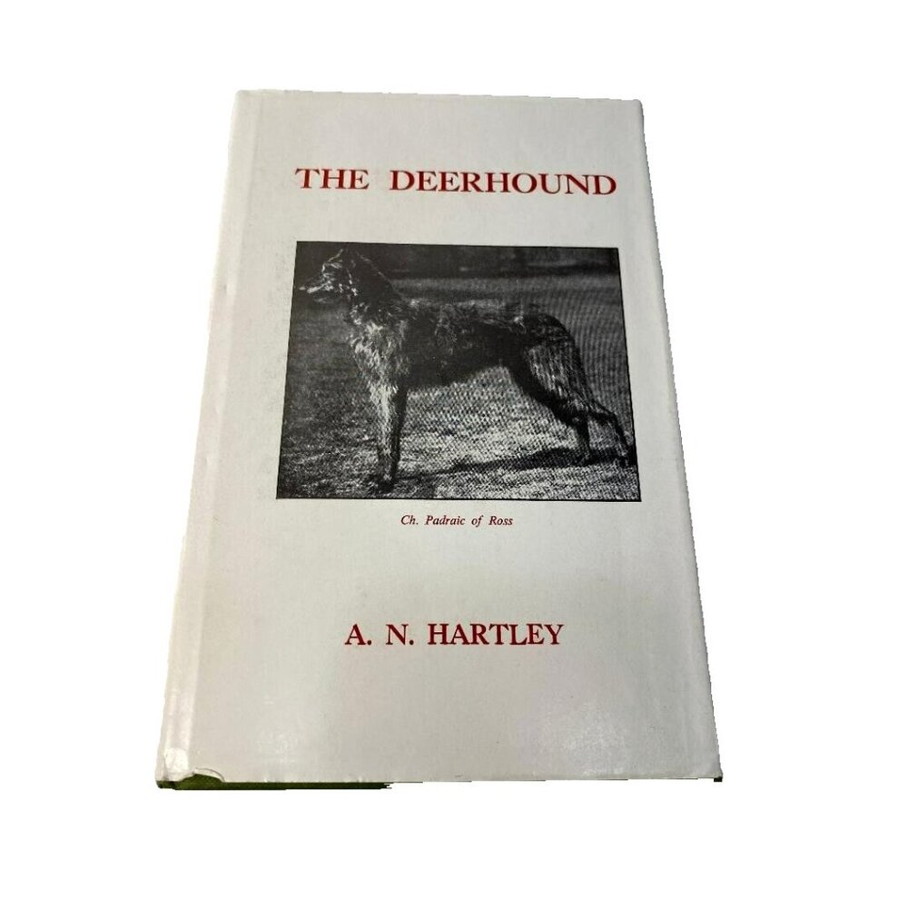 The Deerhound, A.N. Hartley - 1968 (1972 Edition), H/C Book, VGC